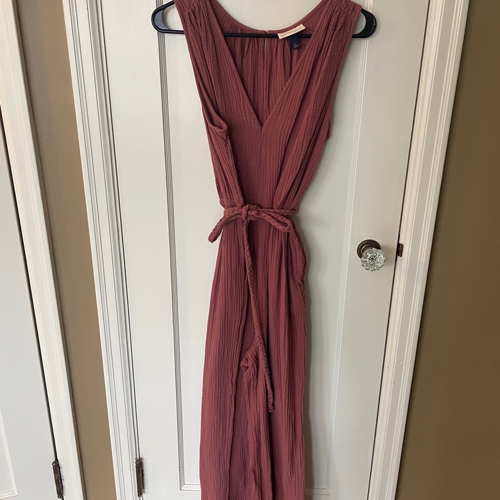 Mauve Jumpsuit, Sz S